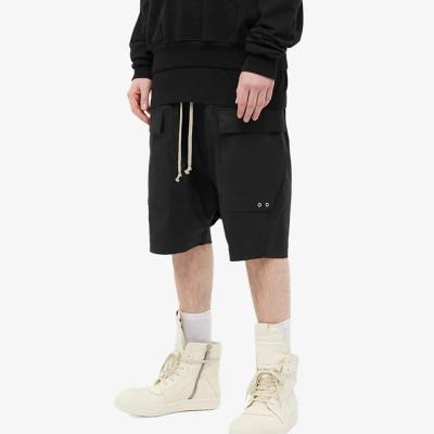 China Custom OEM service Anti-wrinkle cotton hiphop streetwear running sports sweat shorts for men for sale