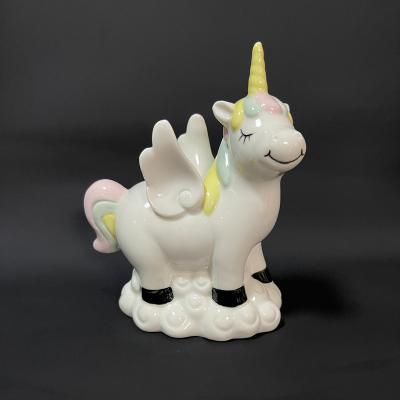 China Craft DIY Toys Plaster Figurine Pegasus Unicorn DIY Toys Coloring Mold Colored Model Drawing Customization for sale