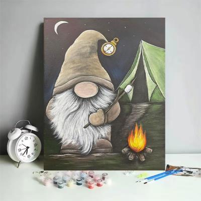 China Wholesale New Classical/Postmodern Paint By Number Cartoon Landscape Drawing On Canvas DIY Pictures By Numbers Kits For Painting Home Decor Hand Painted for sale