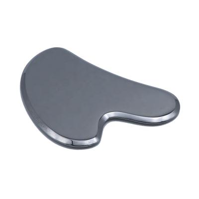 China Custom Heart Shaped Stainless Steel Foot Massage Back Neck Face Neck Gua Sha Scraping Tool for sale