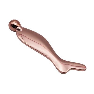 China EYE tops for women massager products 2021 fish-shape rose gold metal massage guasha scraper for sale