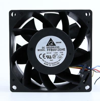 China PC Case FFB0812EHE DC 12V 80 x 80 x 38mm DC Fan Air Cooling Brushless Fan for sale