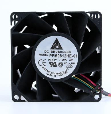 China Other DC PFM0812HE-01 12V Axial Fan Fan 80x80x38mm High Wind Speed ​​And High Fan for sale