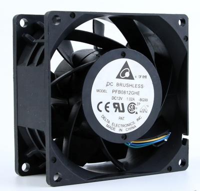 China PC Case Delta THE0848BE DC 12V 80x 80 x 38mm DC Fan Air Cooling Brushless Fan 80x for sale