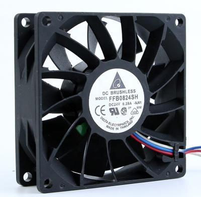 China PC Case Delta FFB0824SH Fan Brushless DC 24V 80x 80 x 25mm DC Fan Ventilation Air Cooling Fan for sale