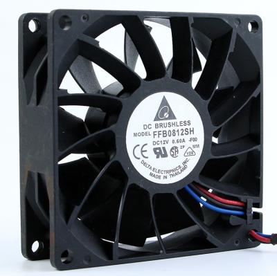 China PC Case Delta FFB0812SH Fan Brushless DC 24V 80x 80 x 25mm DC Fan Ventilation Air Cooling Fan for sale