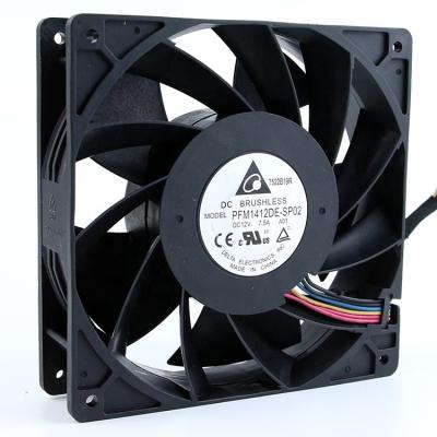 China Original Cooling Machinery Repair Shops DC PFM1412DE-SP02 12V Axial Fan 140x140x38mm Fan 140x140x38mm High Wind Speed ​​And High Fan for sale