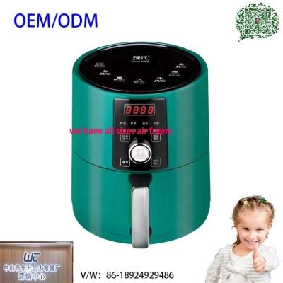 China Healthy way for frying without oil and freidora 80% less Aire Factory 5.5L No Oil Machine Prices Digital Mini Electric Commercial Oven Air Deep Hot Fryer for sale