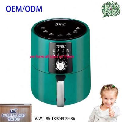 China Hotel Factory Direct Touch Control Air Fryer Grill Digital Electric Smart Air Fryer For Healthy Eating for sale