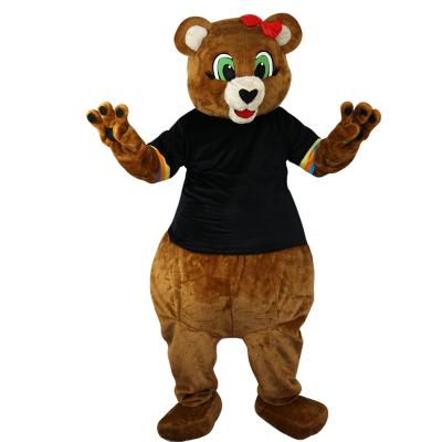 China INSTOCK 541 Cartoon Halloween Party Christmas Carnival Apparel Brown Bear Ursusarctos Mascot Costumes Cartoon Cosplay for sale