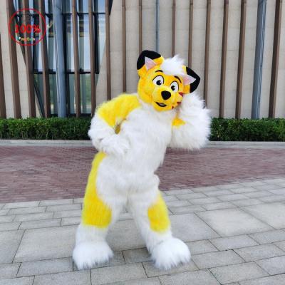 China INSTOCK N171 Animal Cosplay Cartoon Party Holiday Dog Fox mascot costume for adult for sale