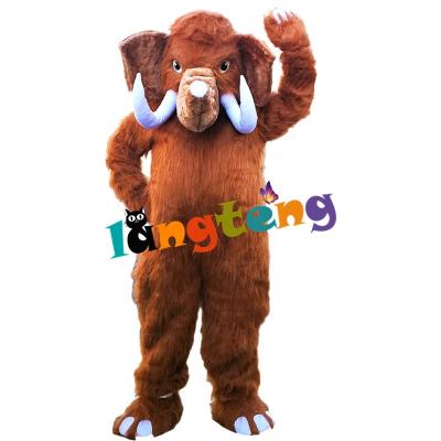 China INSTOCK 487Customized Business Brown Gigantic Elephant Mascot Costumes Cosplay Christmas Apparel For Sale for sale