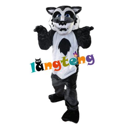 China INSTOCK 723 Cartoon Cosplay Halloween Party Christmas Carnival Costumes Gray Forest Wolf Mascot Costumes for sale