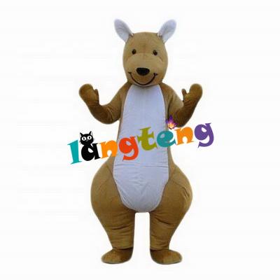 China INSTOCK 095 Cartoon Halloween Party Cosplay Christmas Carnival Apparel Brown Kangaroo Mascot Costumes for sale