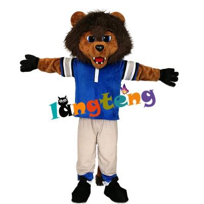 China Custom Sport Lion Mascot Halloween Cartoon Cosplay Costumes from INSTOCK 739 for sale