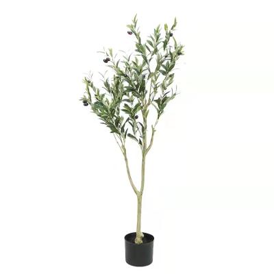 China Cost-effective Artificial Mall Hotel Gymnasium Olive Tree Olive Tree Landscape Garden Indoor Decoration for sale