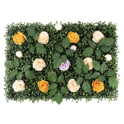 China Artistic Hot Selling Green Plant Wall Art Plant Wall Panel Artificial Green Plant Wall for sale