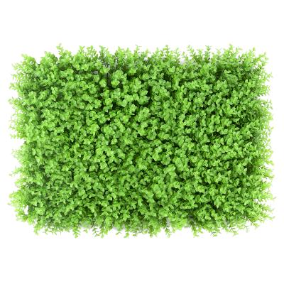 China Direct sales artistic special boxwood plant wall simulation green artificial turf garden hotel home decoration for sale