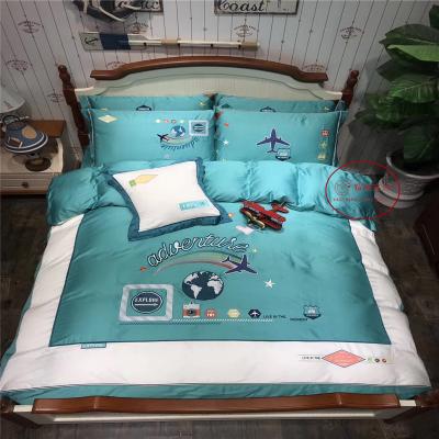 China Customized Design Viable 3d Printed Cartoon Duvet Cover Set Kids Bedding Sets for sale