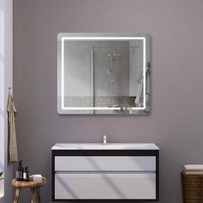 China Wholesales Bright Mirror Led Light Anti-fog Device Smart Backlit Touch Screen Led Mirror Bathroom Mirror for sale