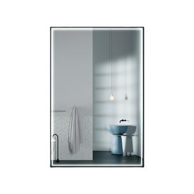 China Magnifying LINE6090MB Led Mirror Bathroom Cabinet Mirror Led Bathroom Vanity Led Light Mirror for sale