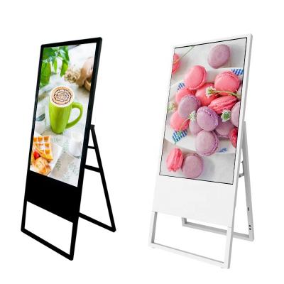 China P2 P2.5 P3 Indoor Outdoor Floor Standing Motion Digital Video Advertising Screen Smart Led Display Poster for sale