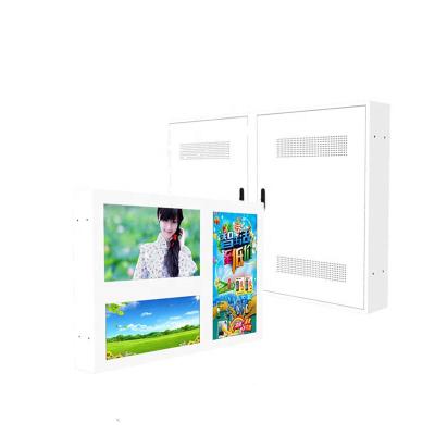 China Outdoor Outdoor Wall Mount LCD Kiosk Intelligent Program 2021affiliate Advertising Machine for sale