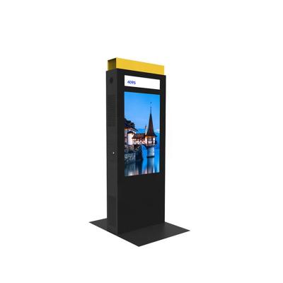 China 55 inch outdoor android stand outdoor touch screen digital signage for sale