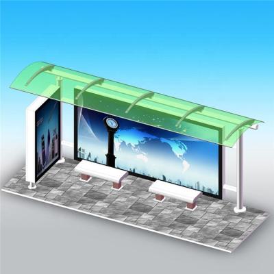 China Outdoor Bus Stop Led Display Stand Lcd Display Vertical Advertise Machine for sale