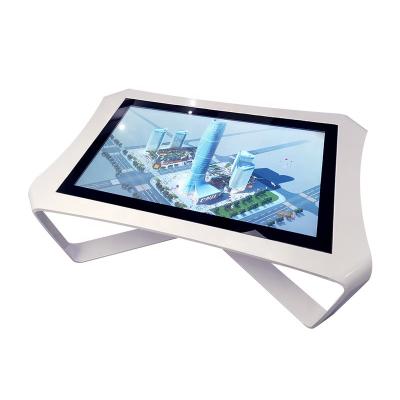 China Indoor digital signage and displaying touch screen table interactive touch screen monitor smart coffee table for sale