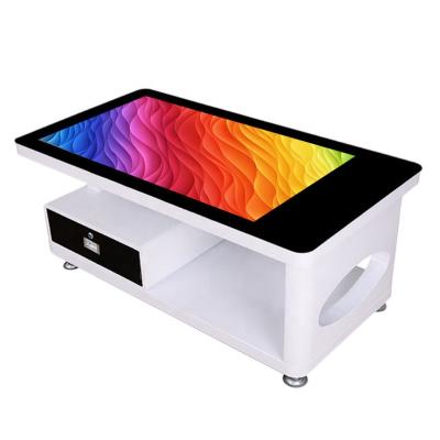 China Interactive Hd Video Signage And Display Interactive Smart Touch Touch Screen Panel Indoor Digital Smart Coffee Table for sale