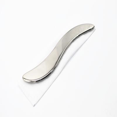 China Guasha & Scraping S Shape Metal Gua Sha Tool Gua Sha Massage Tool Stainless Steel Scraping Tips for sale