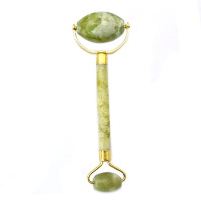 China Best Selling Body Xiu yan Jade Rollers Raw Jade Roller Stone Massager for sale