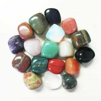 China China Natural Polished Healing Gemstone Products Natural Polished Healing Tumbled Stones Gifts for sale