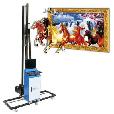 China Indoor Outdoor Horizontal Direct Wall Art Inkjet Printer for sale