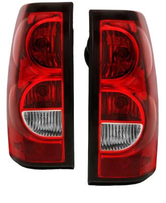 China Upgrade Red Visibility OE Style Tail Lights Rear Brake Lamp For 03-06 Chevy Silverado for sale