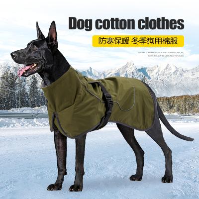 China Dogs 2022 hot sale viable small and medium cat in autumn and winter pet clothes fleece turtle neck cotton outdoor thickened jacket for sale