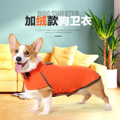 China 2022 Sustainable Hot Sale Dogs Cat In Autumn And Winter Pet Clothes Warm Home Turtle Neck Fleece Sweater Cotton Clothes Dog Clothes for sale