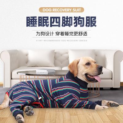 China 2022 Viable New Dog Cat Pet Clothes Warm Cotton Anti-mosquito Clothing Anti-licking Pajamas Physiological Dog Pajamas Apparel for sale