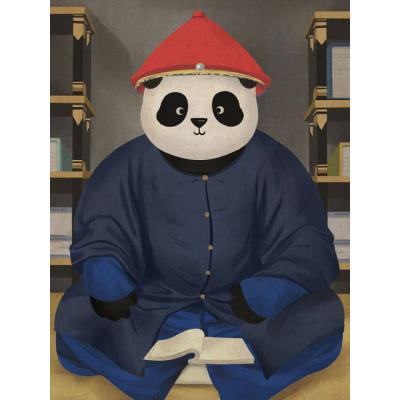 China New Classic/Postmodern Animal Diamond Painting Kit 5D DIY Full Square/Around Home Decor Wall Painting Art Diamond Painting Cute Panda Apparel for sale