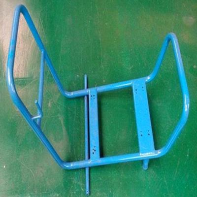 China Stainless Steel Trolley Welding Shelves With Powder Coating Custom Processing for sale