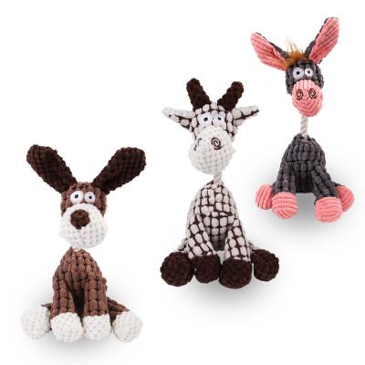 China New Custom Viable Pet Toys Dog Squeaky Soft Durable Interactive Set Dog Chew Toy for sale