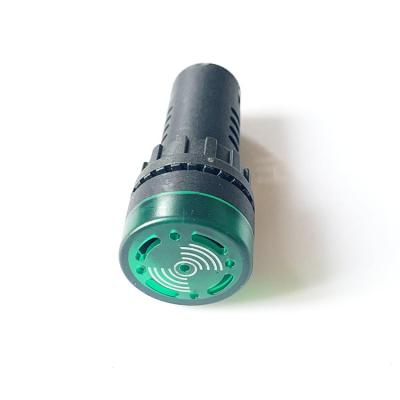 China AD16-22SM controller indicator light for fire alarm with green indication lamp with buzzer indicator light for sale