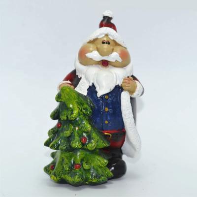 China Europe Handmade Ornament Christmas Tree Santa Claus Christmas Gift Mobile Santa Home Decoration for sale