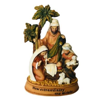 China Europe resin custom religious figurine catholic holy family statue for sale for sale