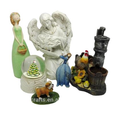 China Wholesale Europe Animal Figurine Resin Craft Home Decoration Pieces for sale