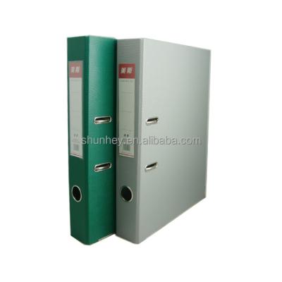 China Office Stationery File Folder FC File 2 Inch Both Side PP File Box Lever Arch File Binding for sale