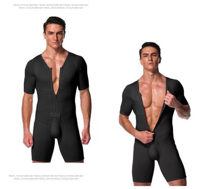 China QUICK DRY Wholesale Seamless Men's Shapewear Body Shaper Adjustable Underwear For Men Shapewear for sale