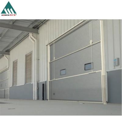 China Factory supply good quality heat insulation industrial sectional overhead door for sale