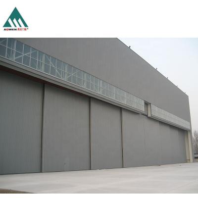 China ISO Factory Manufacture Customized Windproof Industrial Sliding Shed Doors for sale